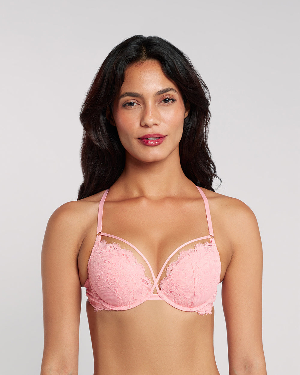La Senza Beyond Sexy Plunge Bra Orange / 34B