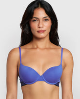La Senza Remix Logo Demi Bra Dark Blue / 34B