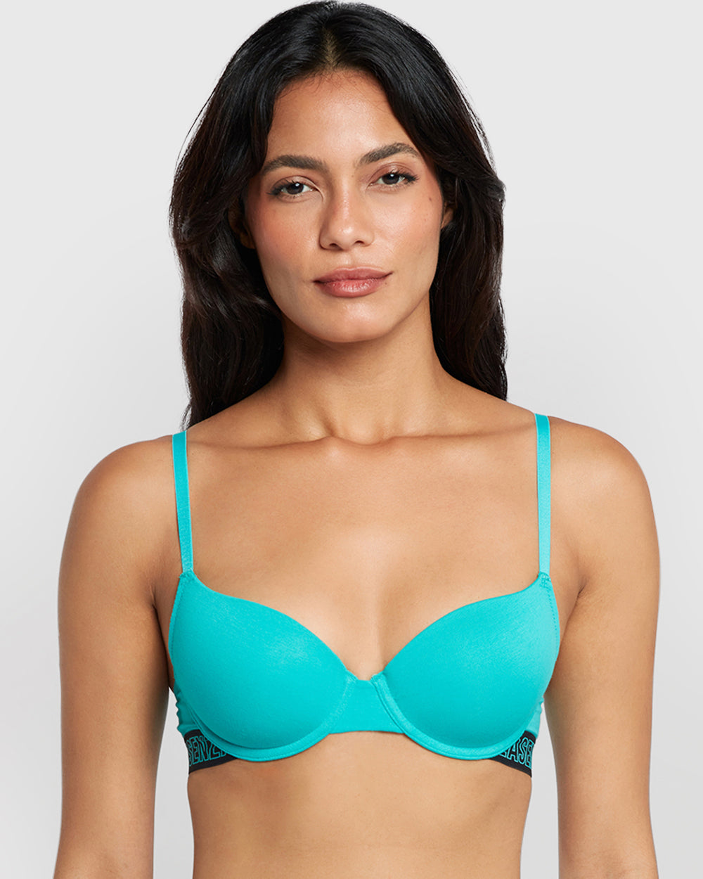 La Senza Remix Logo band Demi Bra Teal / 34B