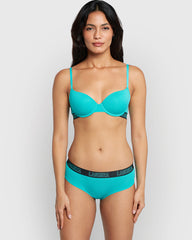 La Senza Remix Logo band Demi Bra Teal / 34B