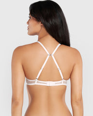 La Senza Hello Sugar Plunge Bra Ivory / 34B