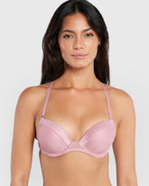 La Senza Hello Sugar Plunge Bra Light Pink / 34B