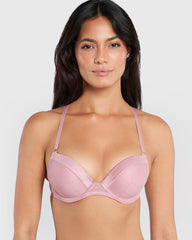 La Senza Hello Sugar Plunge Bra Light Pink / 34B