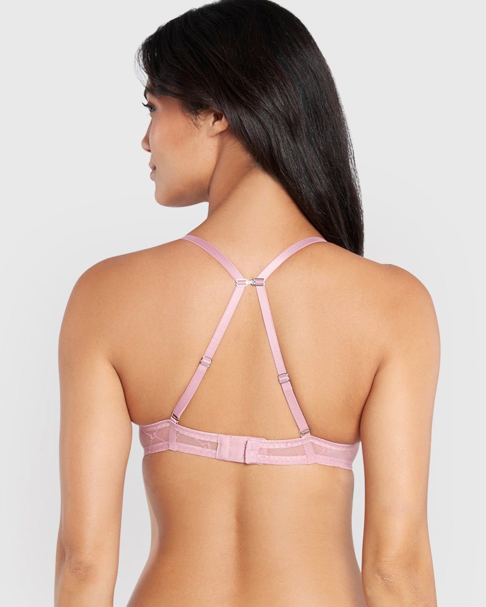 La Senza Hello Sugar Plunge Bra Light Pink / 34B La Senza Hello Sugar Plunge Bra Light Pink / 34B