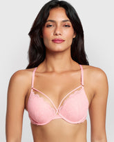La Senza Hello Sugar Plunge Bra Orange / 34B