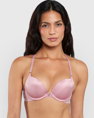 La Senza Beyond Sexy Plunge Bra Light Pink / 34B