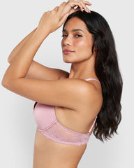 La Senza Beyond Sexy Plunge Bra Light Pink / 34B