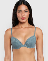 La Senza Obsession Plunge Bra Grey / 34B