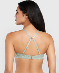 La Senza Hello Sugar Plunge Bra Light Green / 34B