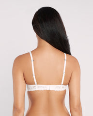 La Senza Hello Sugar Push Up Plunge Bra Ivory / 34B