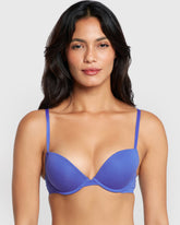 La Senza Remix Plunge Bra Dark Blue / 34B