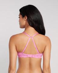 La Senza Beyond Sexy Plunge Bra Dark Pink / 34B