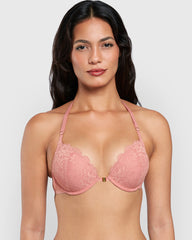 La Senza Hello Sugar Plunge Bra Nude / 34B