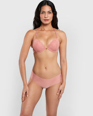 La Senza Hello Sugar Plunge Bra Nude / 34B