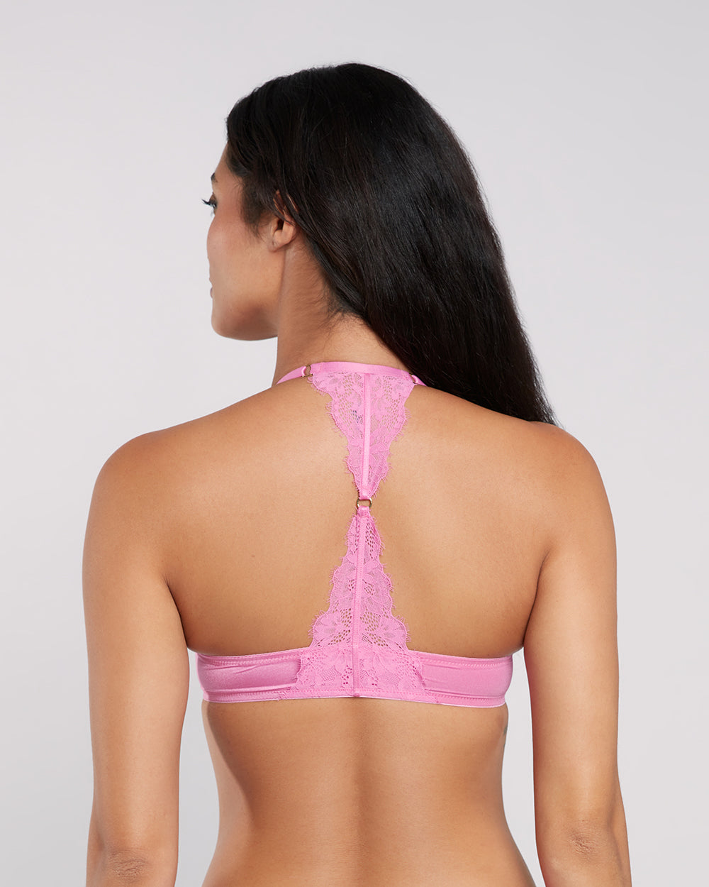 La Senza Hello Sugar Plunge Bra Dark Pink / 34B La Senza Hello Sugar Plunge Bra Dark Pink / 34B