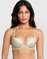 La Senza Beyond Sexy Plunge Bra Grey / 34B