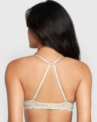 La Senza Hello Sugar Plunge Bra Grey / 34B