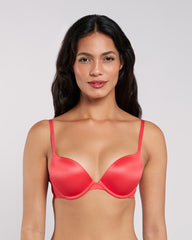La Senza Hello Sugar Plunge Bra Light Red / 34B