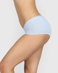 La Senza Remix Cotton Boyshort SUBDUED BLUE / M