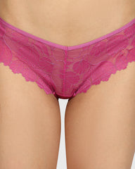 La Senza Diva Cheeky Lace Panty ELECTRIC ROUGE / M