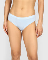 La Senza Ultrasoft Thong Panties Modal SUBDUED BLUE / M