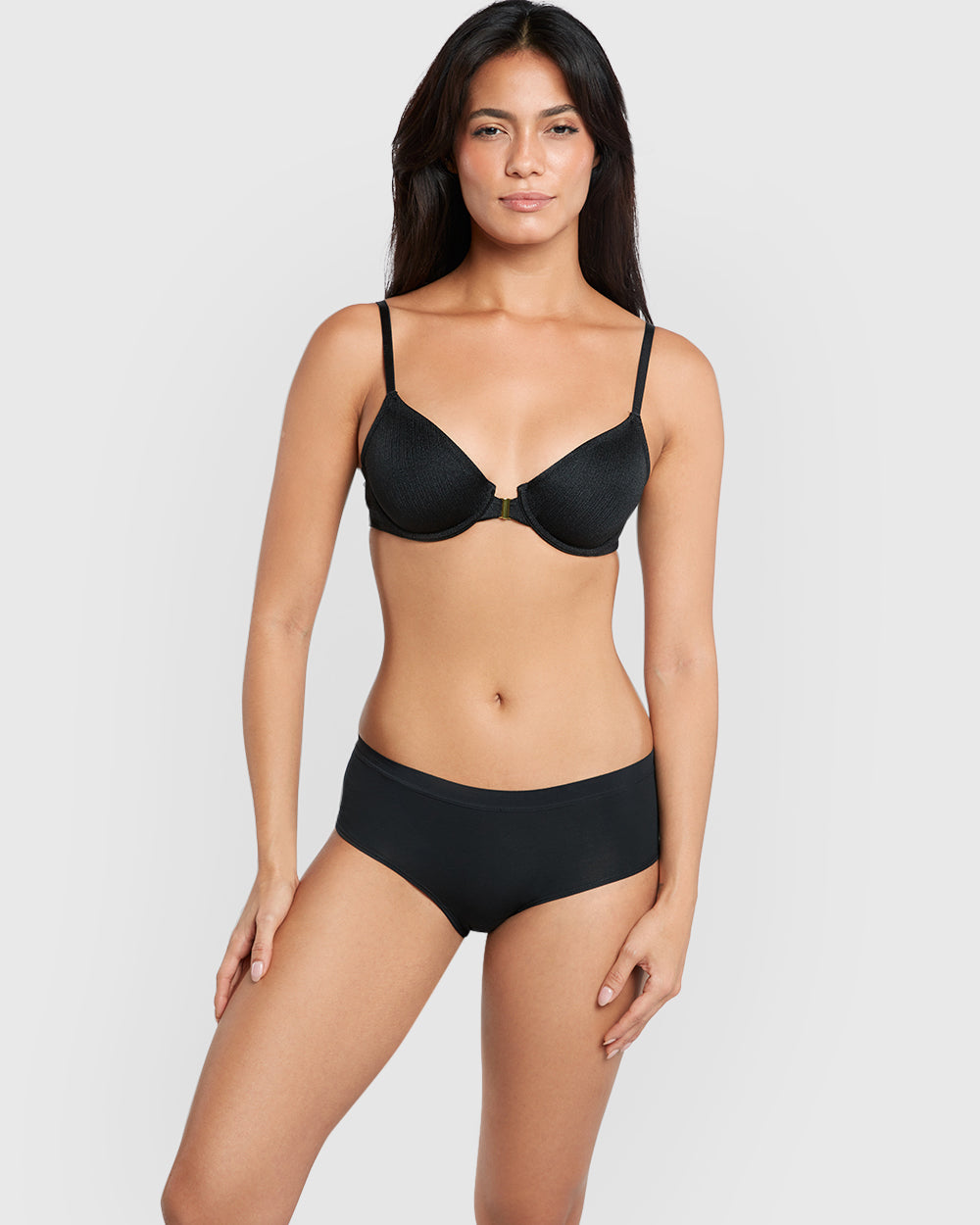 La Senza Ultrasoft Hipster Panty Black / M La Senza Ultrasoft Hipster Panty Black / M