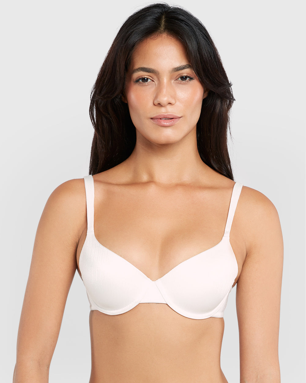 La Senza Obvious Lightly Lined Full Coverage Bra Ivory / 34B