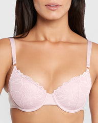 La Senza Obvious Lightly Lined Full Coverage Bra Lilac / 34B