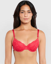 La Senza Obvious Lightly Lined Full Coverage Bra Pink / 34B