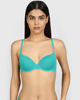 La Senza Remix Lightly Lined Demi Bra AQUATIC AWE / 34B