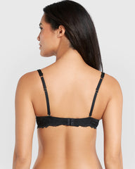 La Senza Obvious Lightly Lined Full Coverage Bra Black / 34B