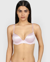 La Senza Hello Sugar Double Pushup Plunge Bra ICED LILAC / 34B