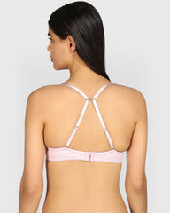 La Senza Hello Sugar Double Pushup Plunge Bra ICED LILAC / 34B