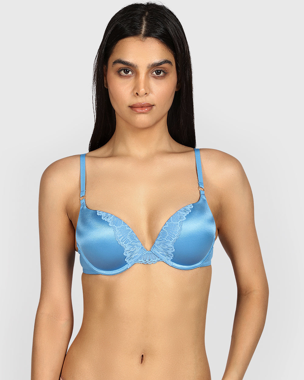 La Senza Hello Sugar Plunge Double Pushup Bra PACIFIC COAST / 34B