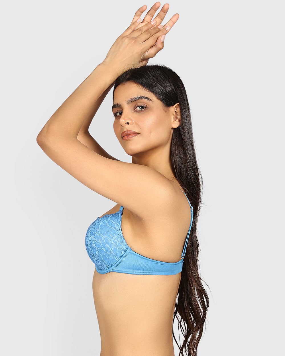 La Senza Hello Sugar Plunge Double Pushup Bra PACIFIC COAST / 34B La Senza Hello Sugar Plunge Double Pushup Bra PACIFIC COAST / 34B