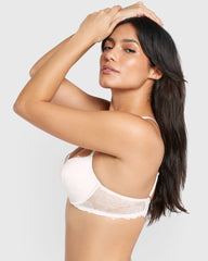 La Senza Beyond Sexy Gel Padding Plunge Bra Ivory / 34B