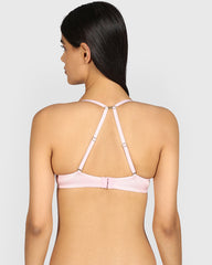La Senza Beyond Sexy Plunge Gel Padding Bra Micro Wired ICED LILAC / 34B