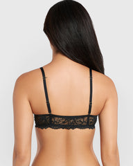 La Senza Beyond Sexy Gel Padding Plunge Bra Black / 34B
