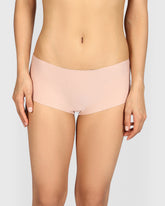 La Senza No Show Boyshort Panties Microfabric EVENING BLUSH / M