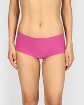 La Senza No Show Boyshort Panties Microfabric ELECTRIC ROUGE / M