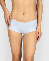 La Senza No Show Boyshort Panties Microfabric SUBDUED BLUE / M