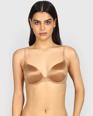 La Senza Body Kiss Demi Micro Pushup Bra PECAN / 34C