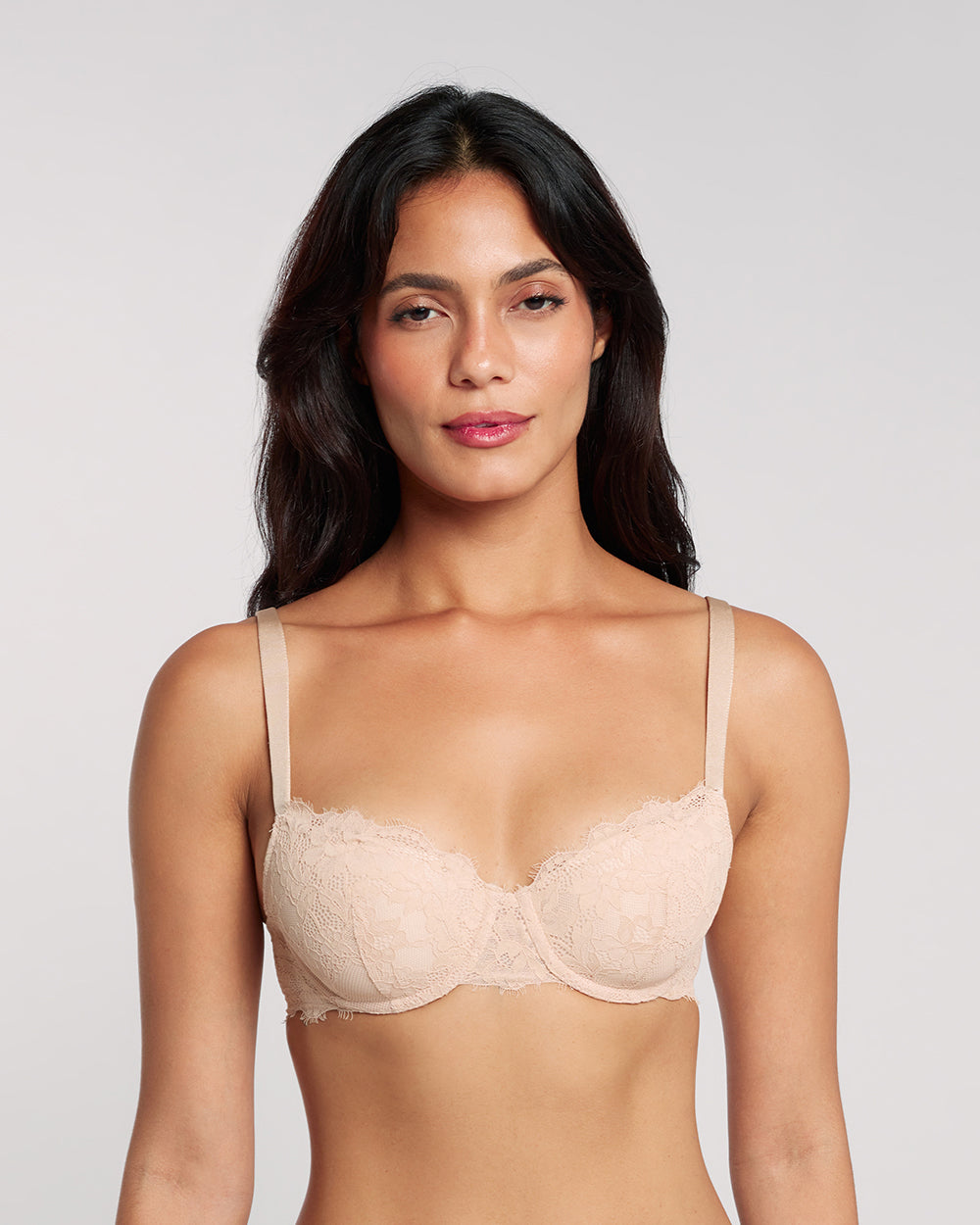 La Senza Obvious Balconette Bra Nude / 34B