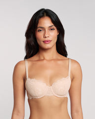 La Senza Obvious Balconette Bra Nude / 34B