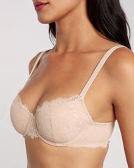 La Senza Obvious Balconette Bra Nude / 34B