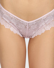 La Senza Diva Cheeky Lace Panty ICED LILAC / M