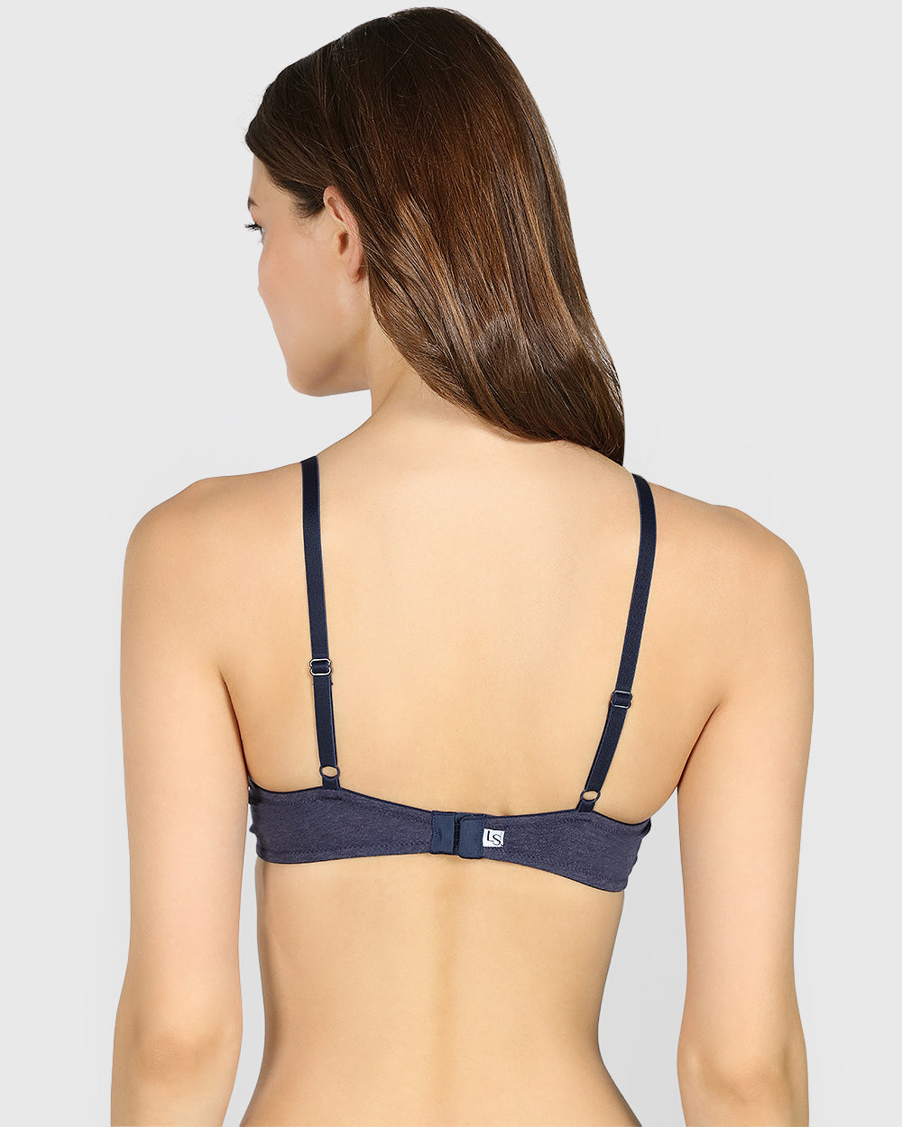 La Senza Trendy Plunge Bra Dark Blue / 34B
