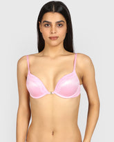 La Senza Hello Sugar Plunge Double Pushup Bra LILAC SACHET / 34B