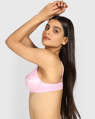 La Senza Hello Sugar Plunge Double Pushup Bra LILAC SACHET / 34B