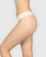 La Senza No Show Thong Panty Beige / M